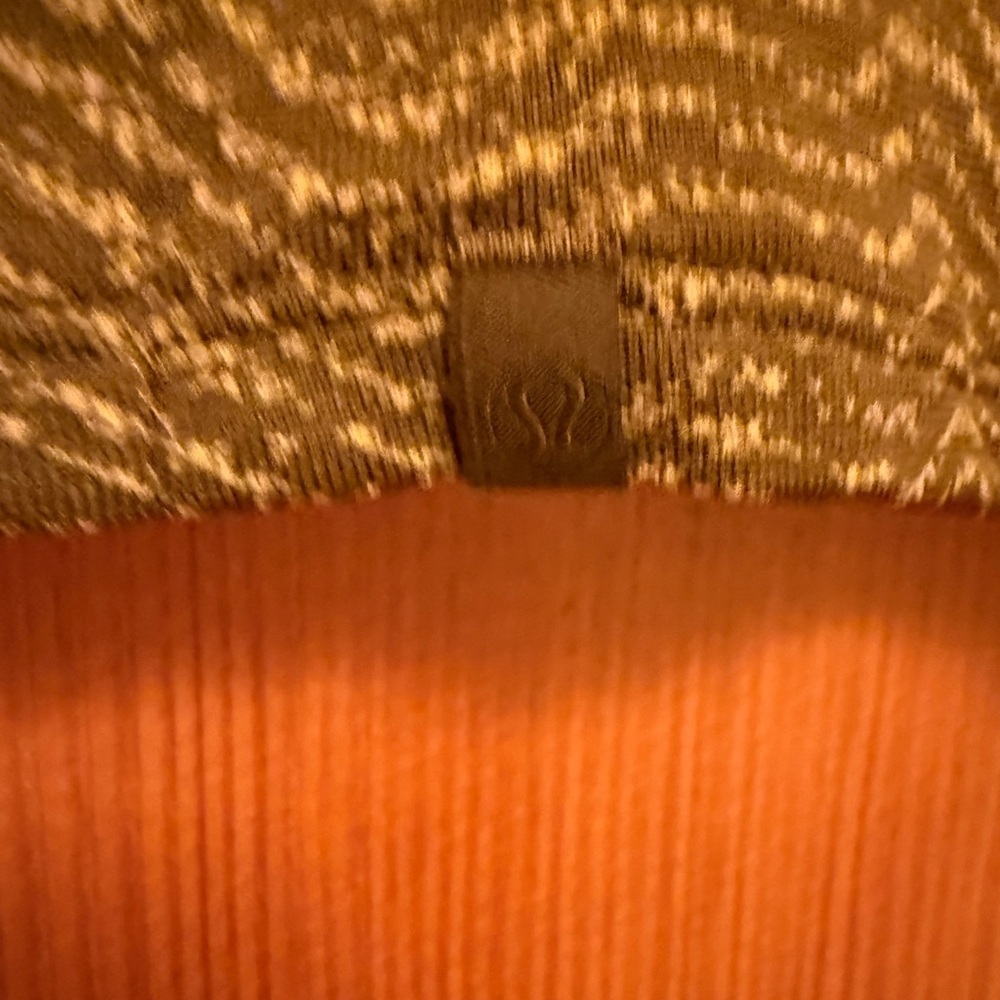 Lululemon Train to Be Tank Top Ripple Wave Deep Artifact / Auric Gold - Picture 7 of 8